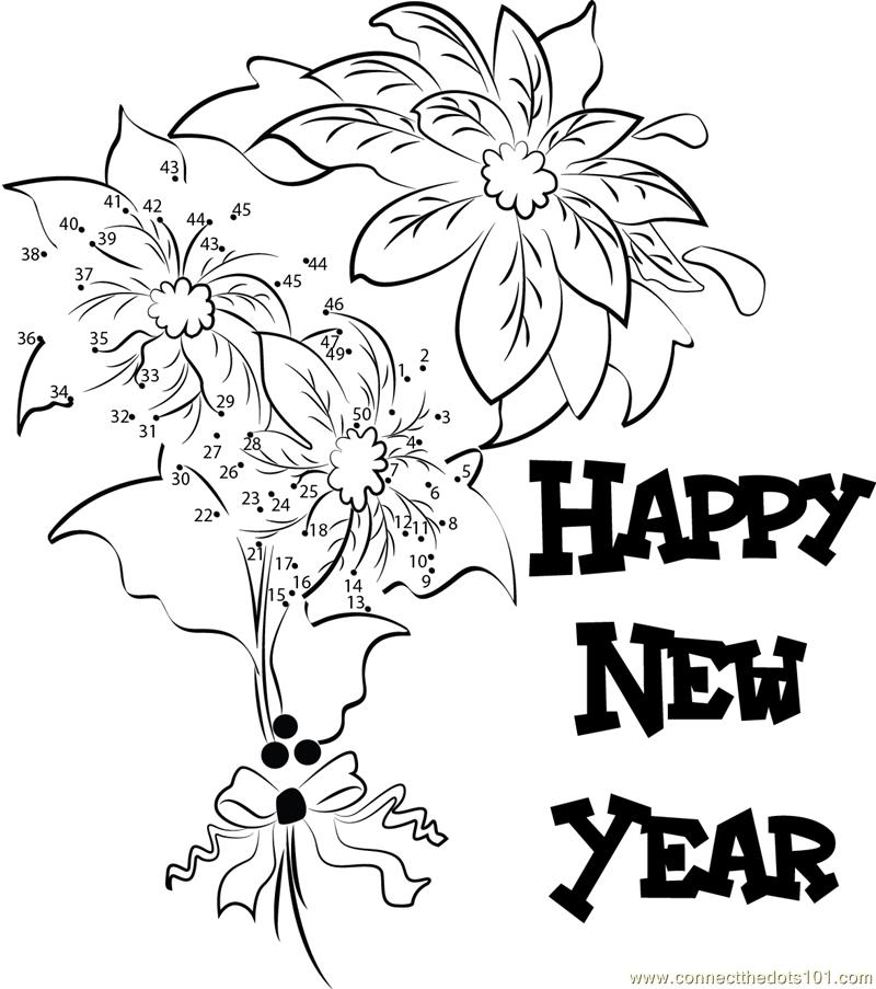 800x903 Drawing On Happy New Year Merry Christmas Amp Happy New Year 2018