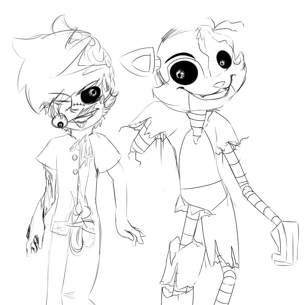 1000x1000 Happy Kitty Sad Kitty By Fennessfennec