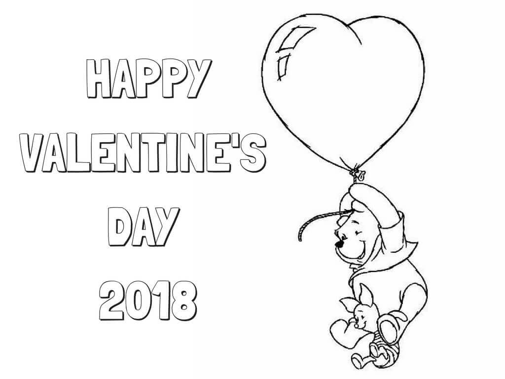 1024x768 Free Printable Valentine's Day Coloring Pages