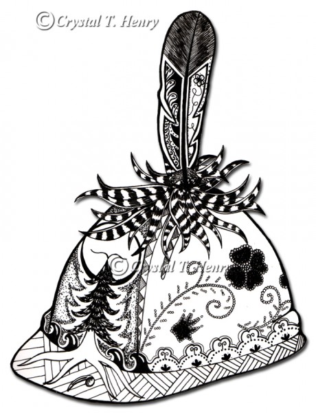 460x600 Seneca Hard Hat Illustration Chrisjohn Arts