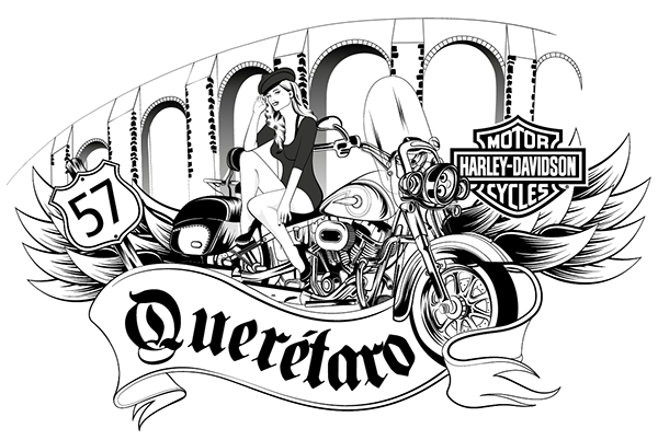 600x402 Harley Davidson Queretaro On Behance