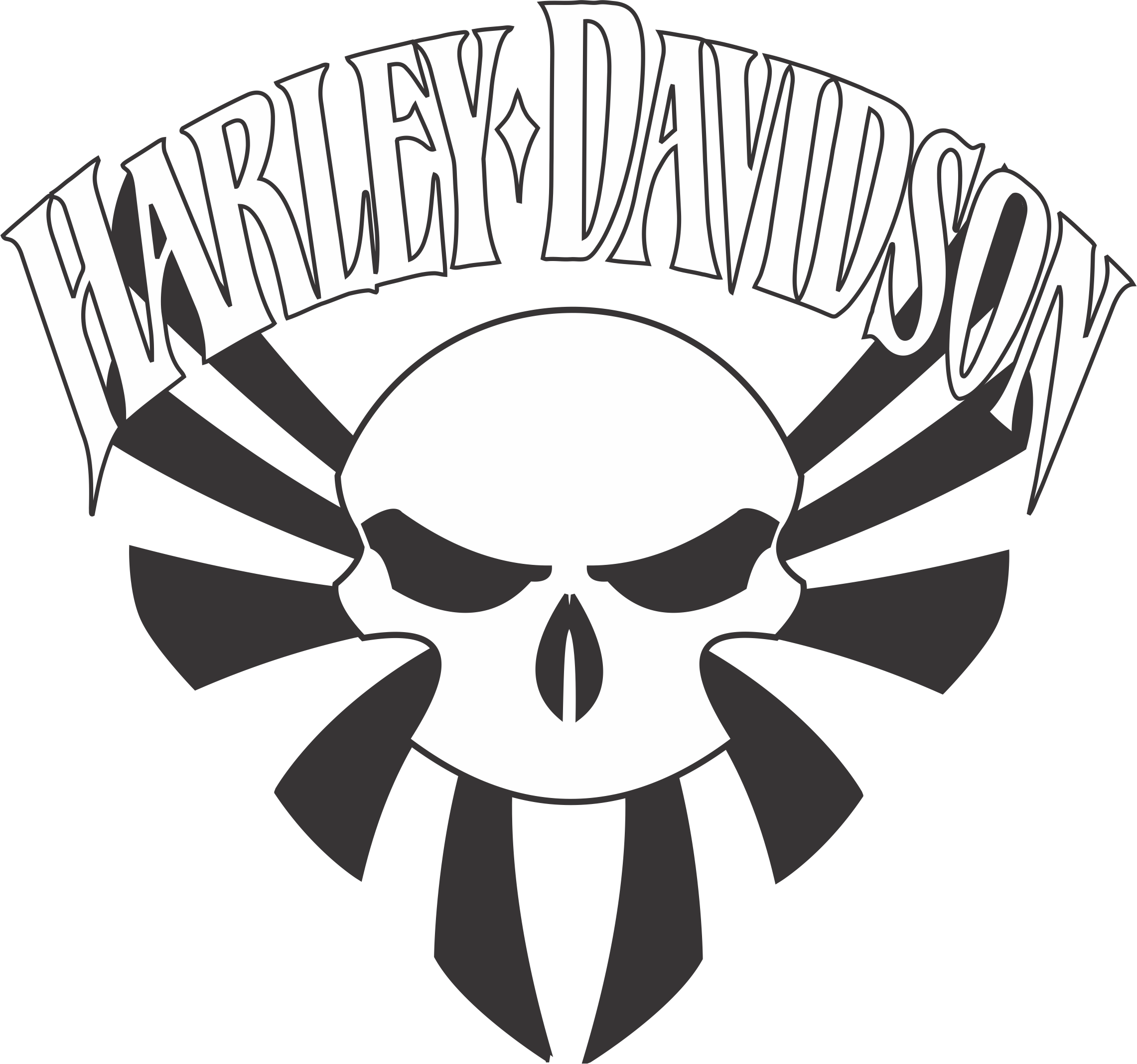 Harley Davidson Drawing Outline at Free for personal