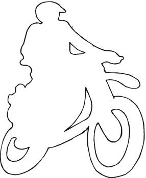 286x350 14 Best Motorcycle Stencils Images On Stencils