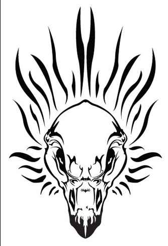 334x488 Harley Davidson Eagle Skull By Lynntendo