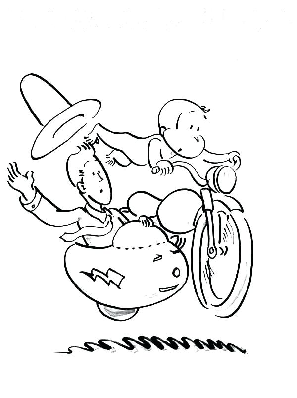 600x803 Bike Coloring Pages Holidayvillas.co