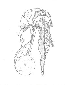 232x300 Harley Quinn Drawings Fine Art America