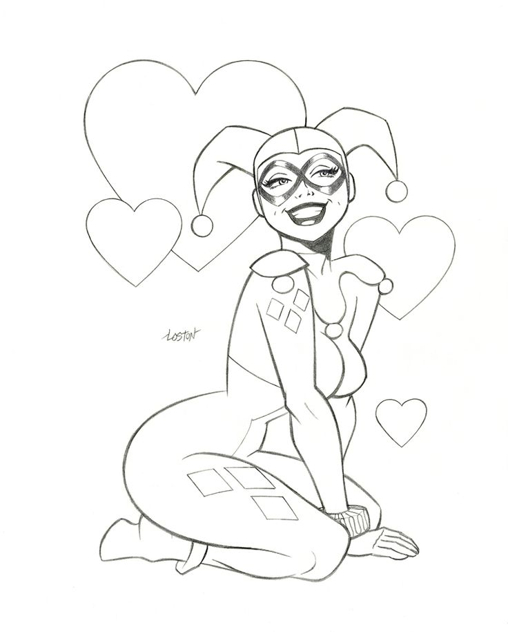 736x914 Harley Quinn Coloring Pages Comic Book Coloring Pages