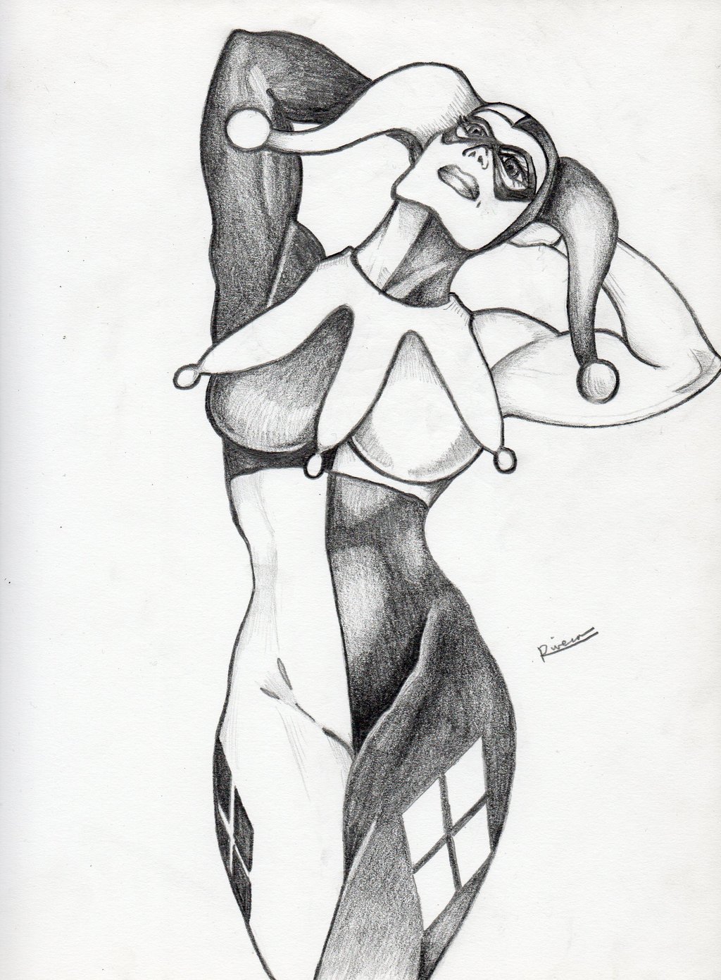 1024x1391 Harley Quinn By Izyrivera