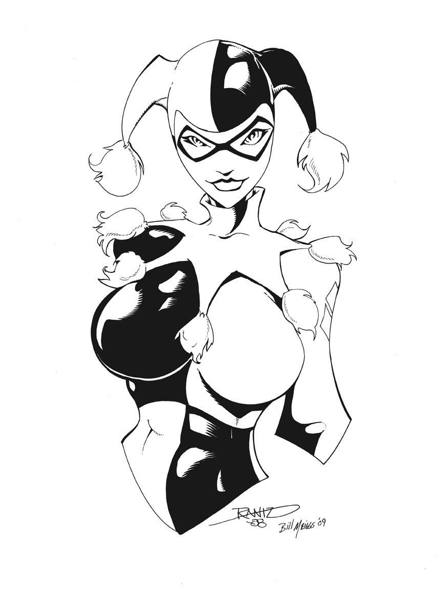 875x1172 Harley Quinn By Billmeiggs