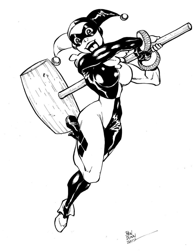 786x1017 Harley Quinn Commission By Dogsupreme