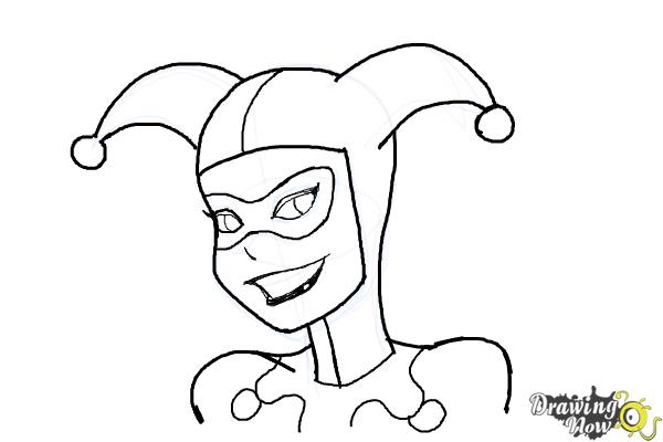 600x400 How To Draw Harley Quinn