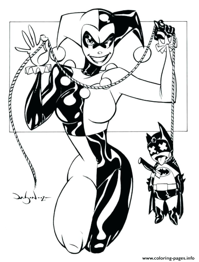 688x904 Lovely Harley Quinn Coloring Pages Best Of Color How To Draw