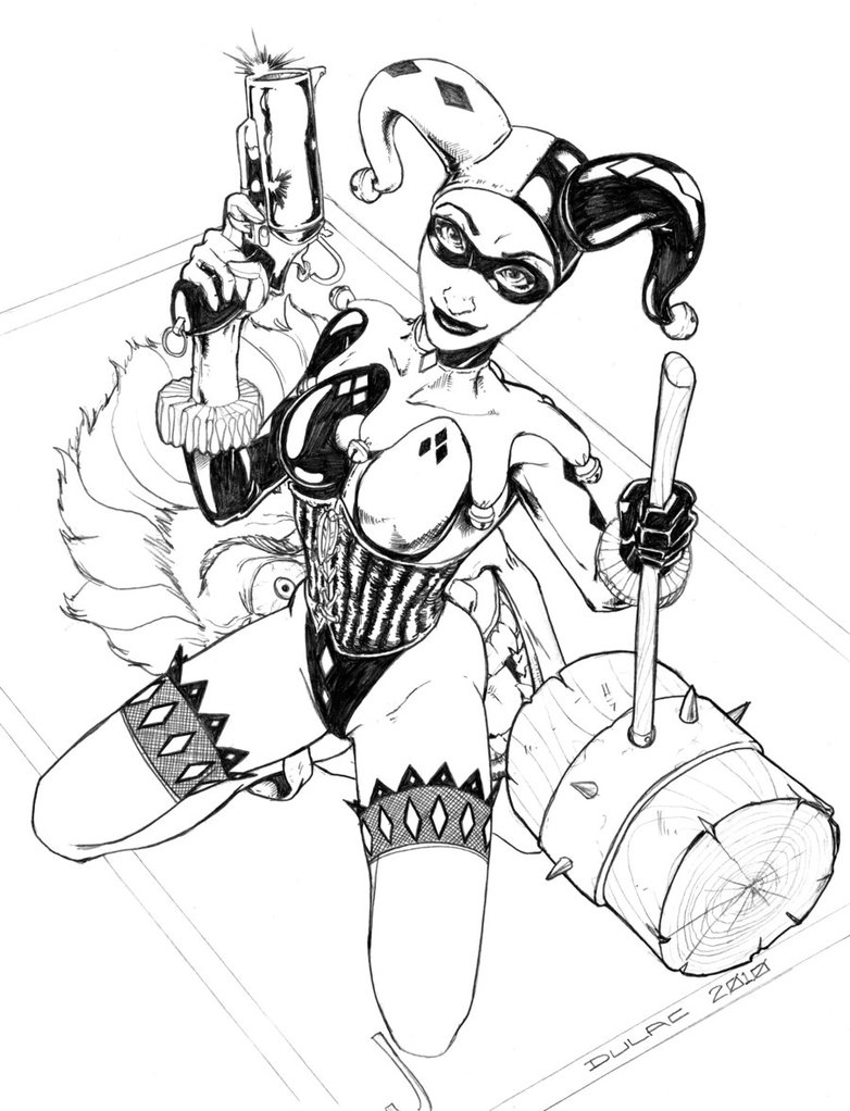 782x1022 Harley Quinn By Magnuson24
