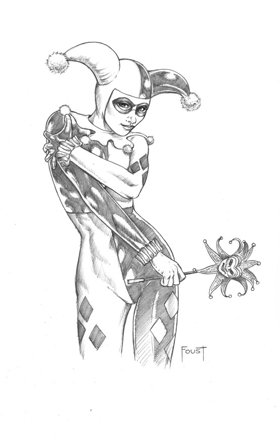 552x864 Harley Quinn By Mitchfoust