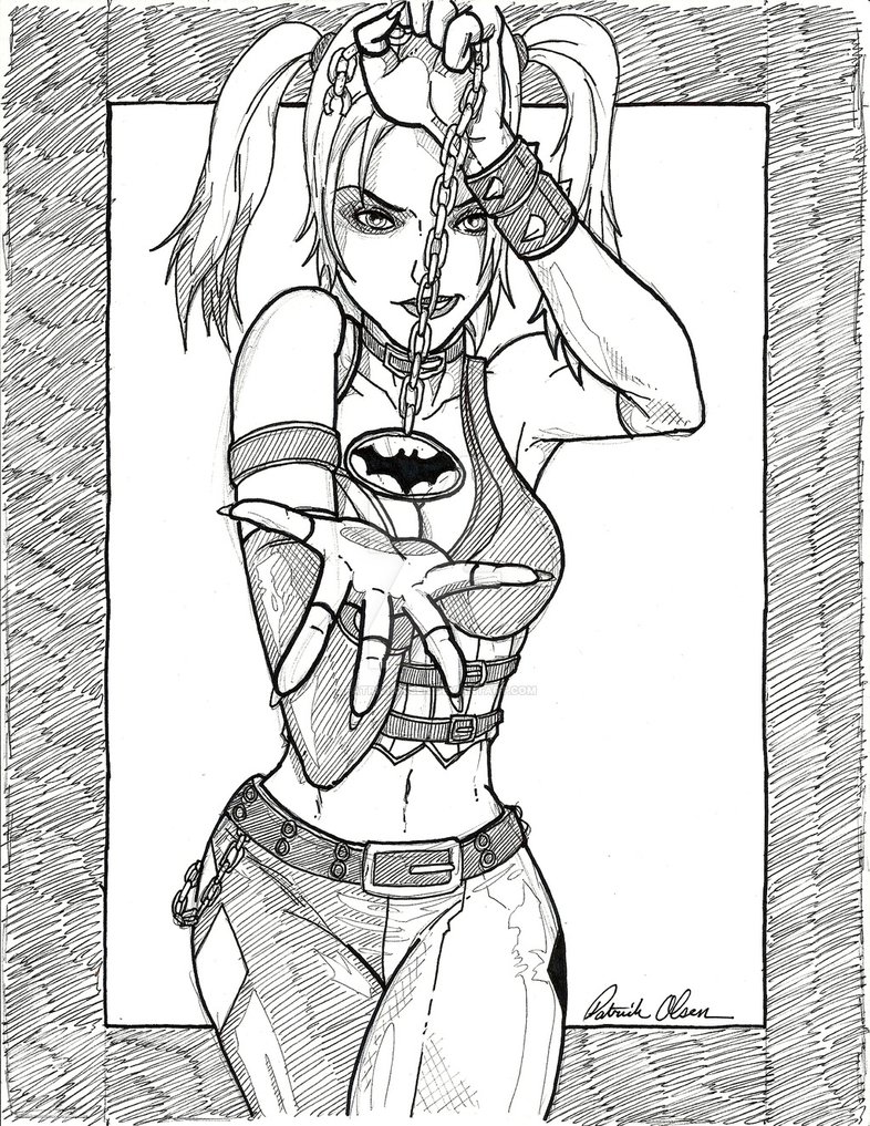 786x1017 Harley Quinn By Patrickolsen