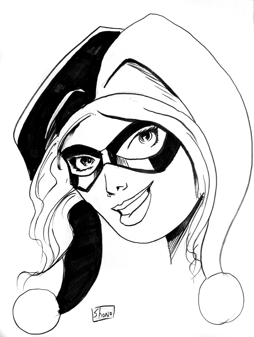 Harley Quinn Easy Drawing at GetDrawings | Free download