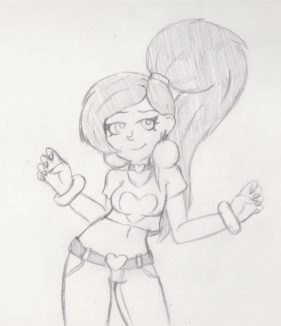 900x1043 Lana Harmony Sketch By Octavariumguy