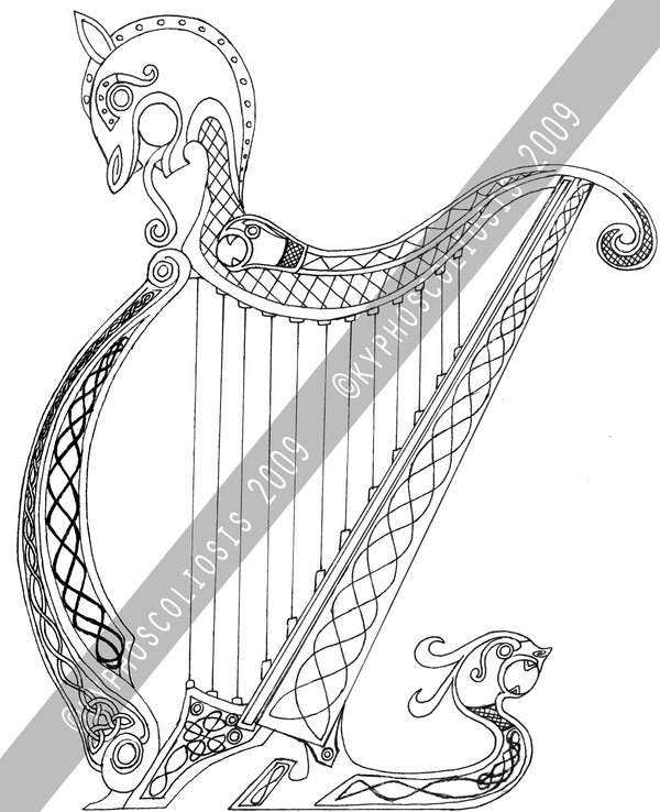 600x738 Viking Harp By Kyphoscoliosis