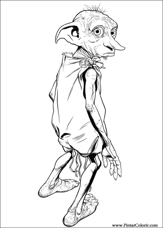 567x794 Drawings To Paint Amp Colour Harry Potter