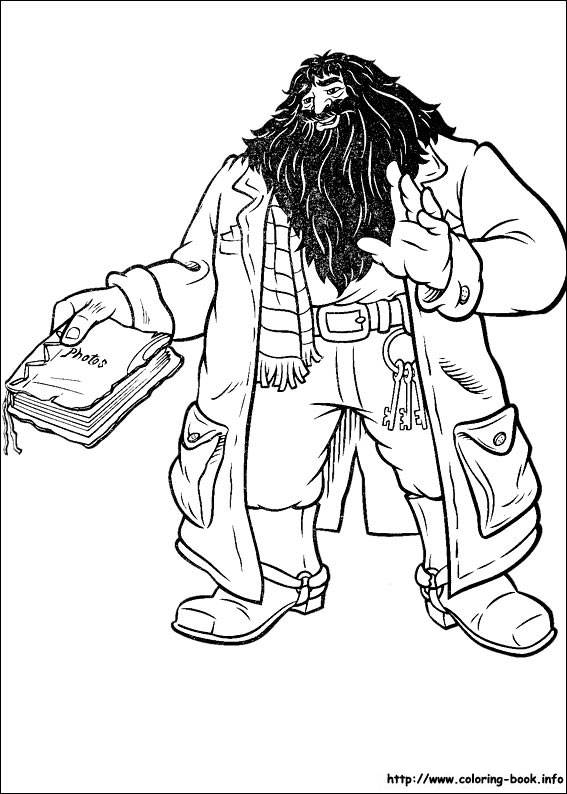 567x794 Harry Potter Coloring Pages On Coloring