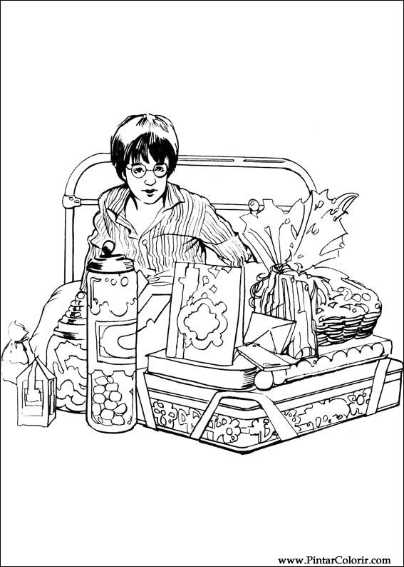 567x794 Drawings To Paint Amp Colour Harry Potter