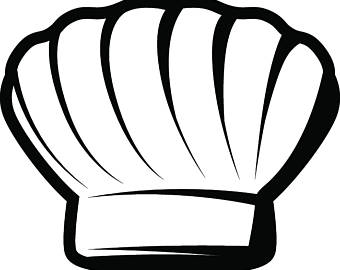 340x270 Chef Hat Drawing Etsy