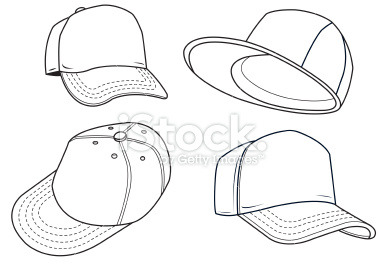 380x278 Hat Drawing Art Draw Clothes Hats Human Cap Clothing Baseball