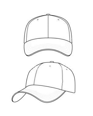 304x380 Baseball Cap And Head Guide By