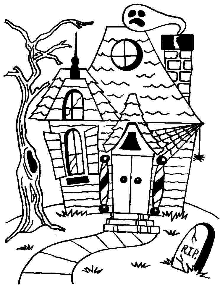 Haunted House Drawing