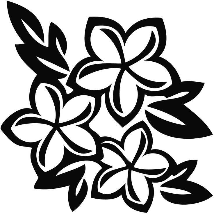 736x736 Hawaiian Flower Designs Group