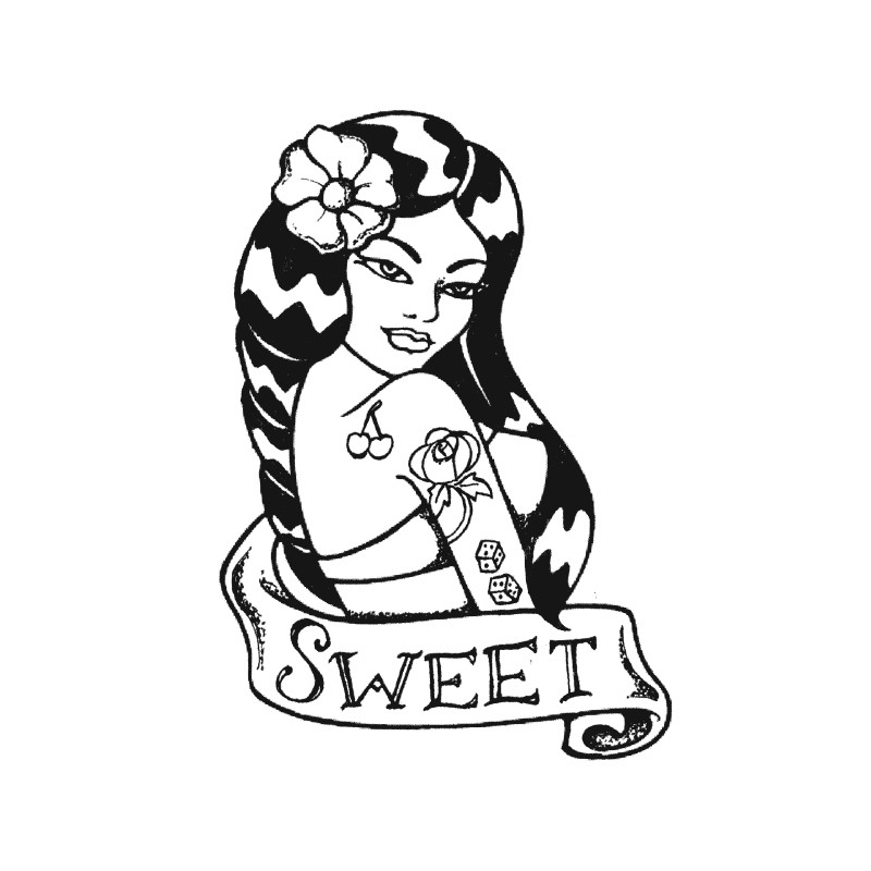 800x800 Sweet Hawaiian Girl