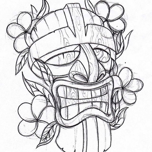 640x640 Tiki Tattoo