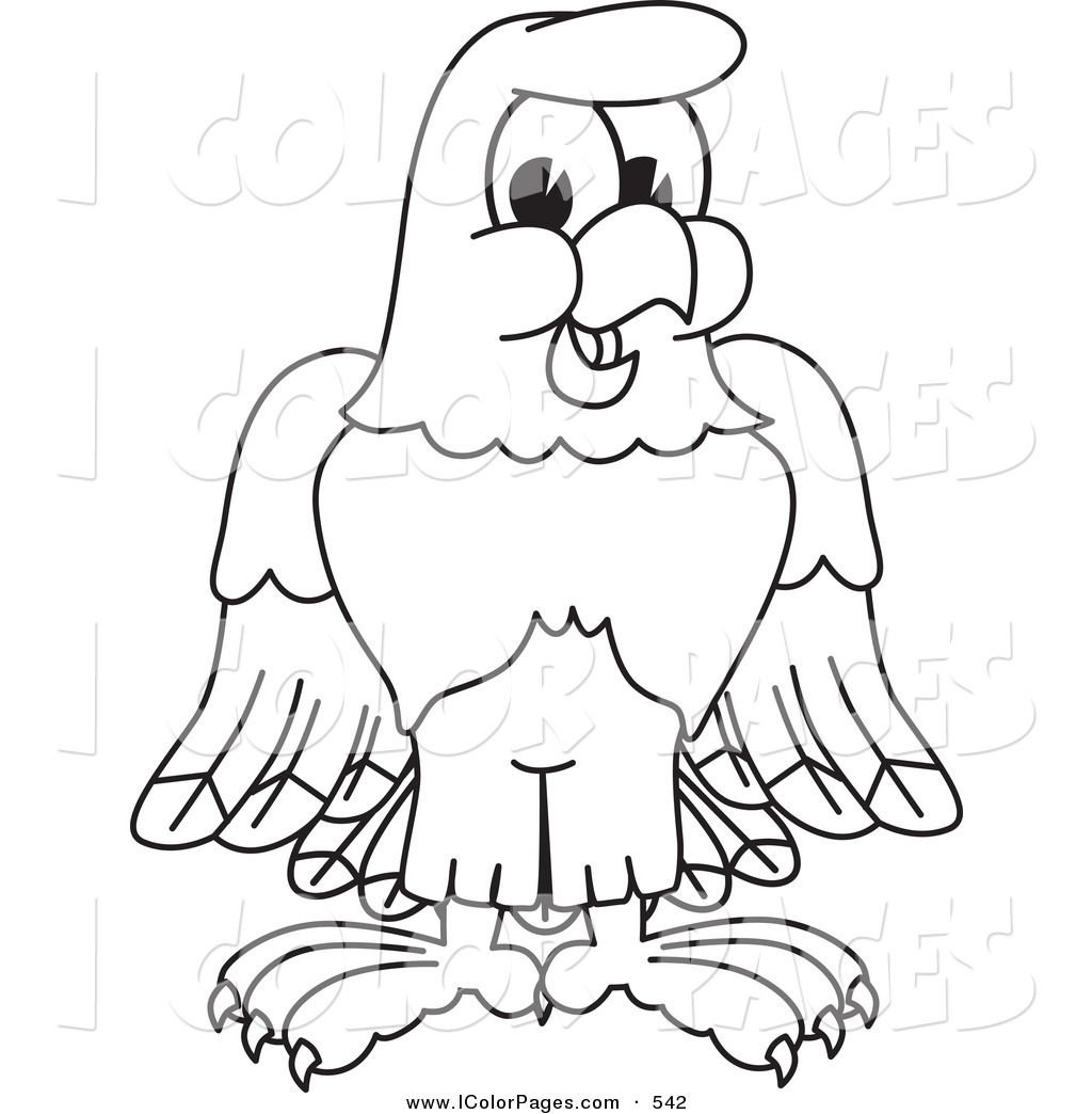 1024x1044 Royalty Free Stock Coloring Page Designs Of Hawk Cartoon Characters
