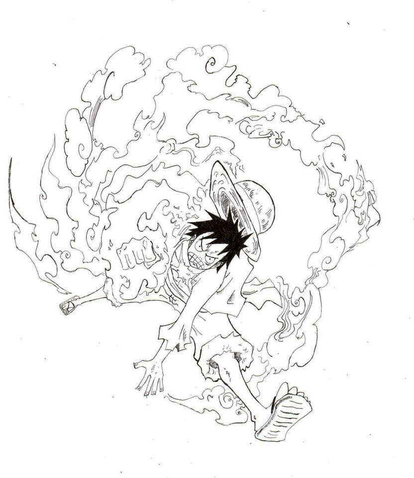 832x960 Gomu Gomu No Red Hawk Fan Art By Makodamo