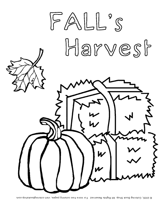 540x719 Fall Coloring Pages Hay Bales Barn Coloring Pages