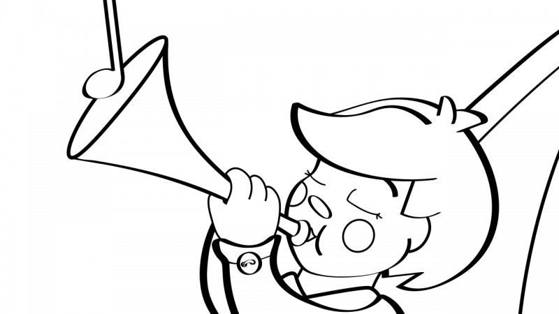 800x450 Download Little Boy Blue Coloring Page