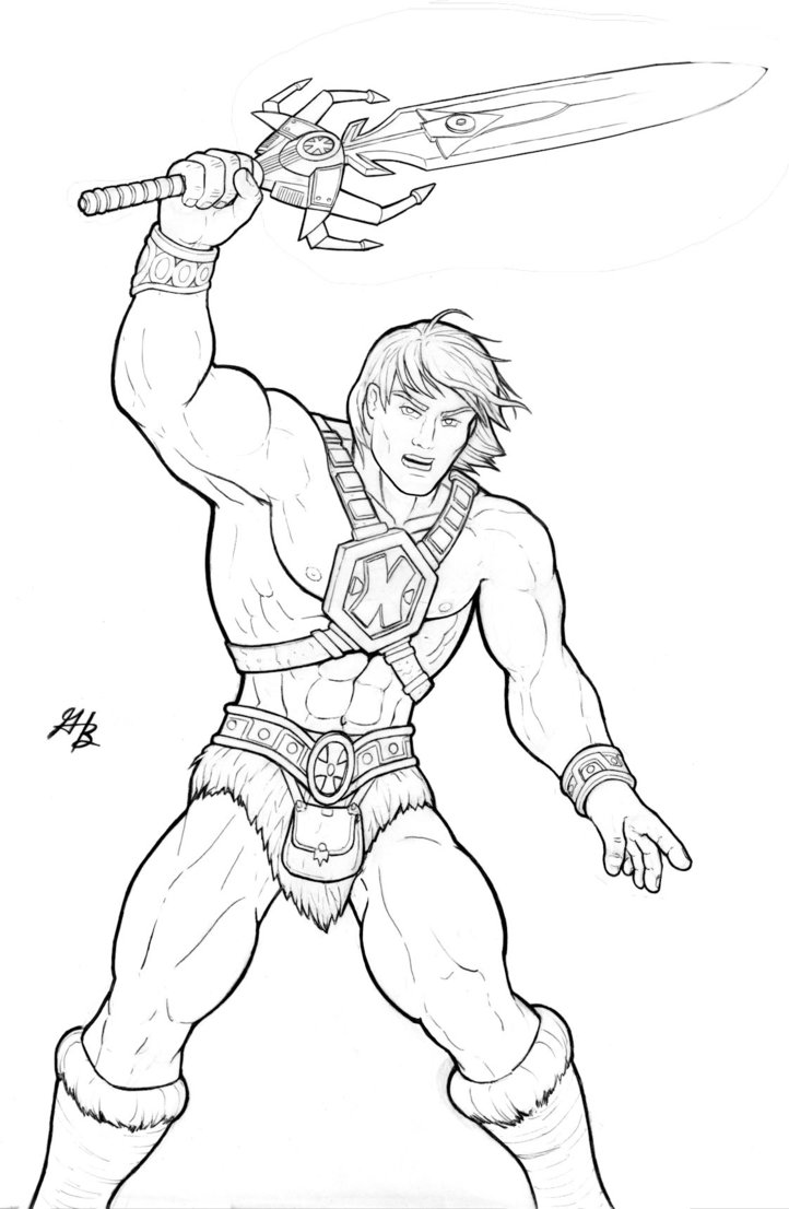 He Man Drawing at GetDrawings | Free download