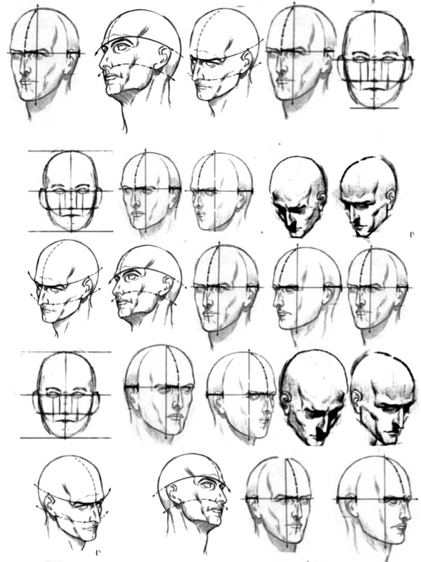 Head Figure Drawing at GetDrawings | Free download