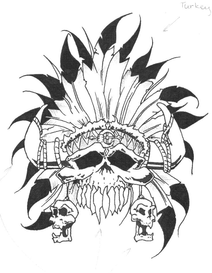 736x944 Indian Headdress By Gunnybunny