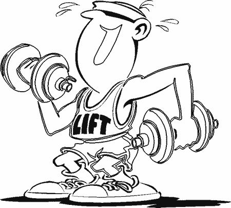 450x404 Healthy Body Coloring Pages