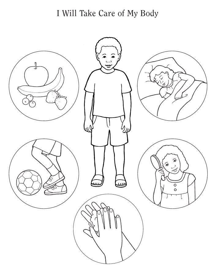 702x914 Human Body Coloring Pages To Download And Print For Free