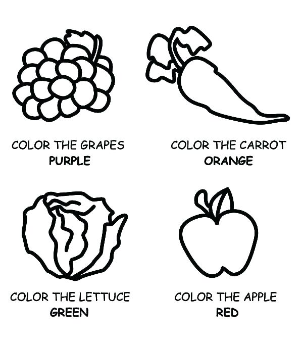 600x689 Healthy Coloring Pages