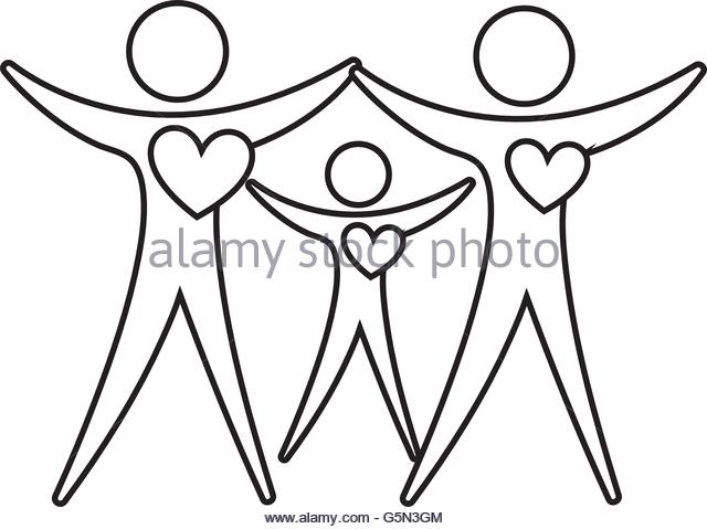640x479 Family Healthy Heart Isolated Icon Stock Photos Amp Family Healthy