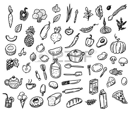 Healthy Food Drawing at GetDrawings | Free download