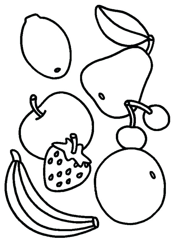 600x801 Healthy Food Coloring Pages Coloring Pages Of Healthy Foods