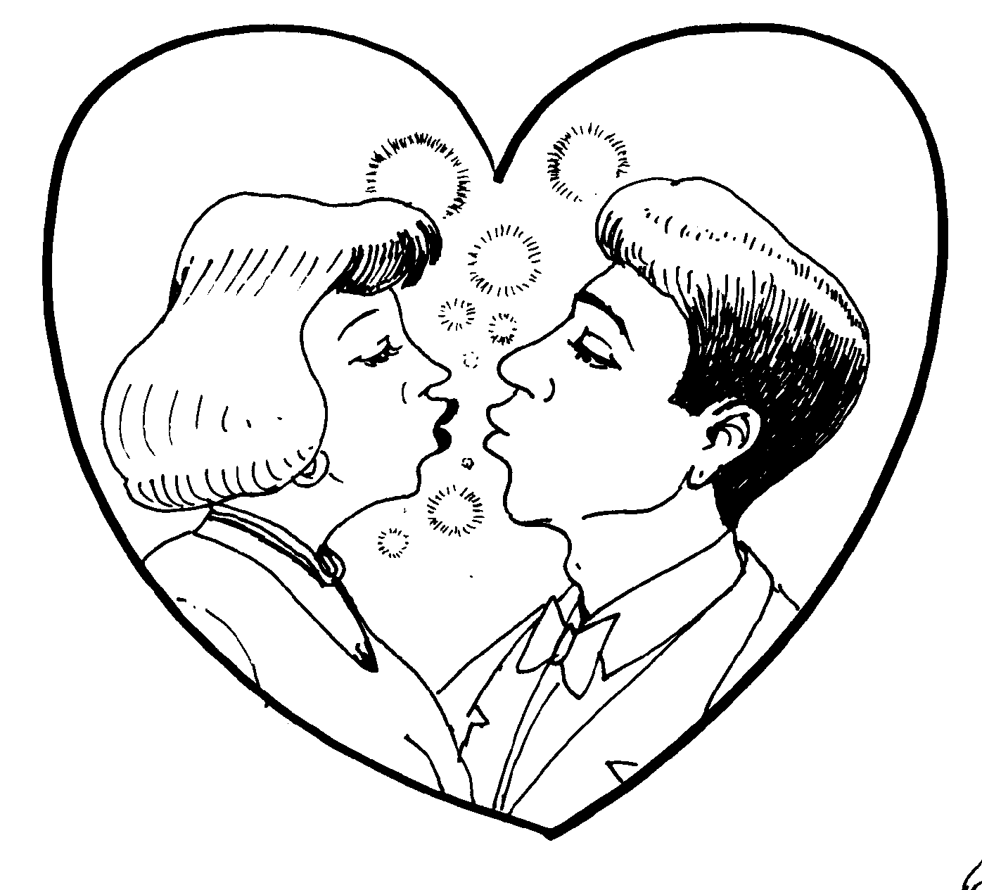 1396x1265 Cartoon Hearts, Love Pictures Ampamp Couples In Love Images