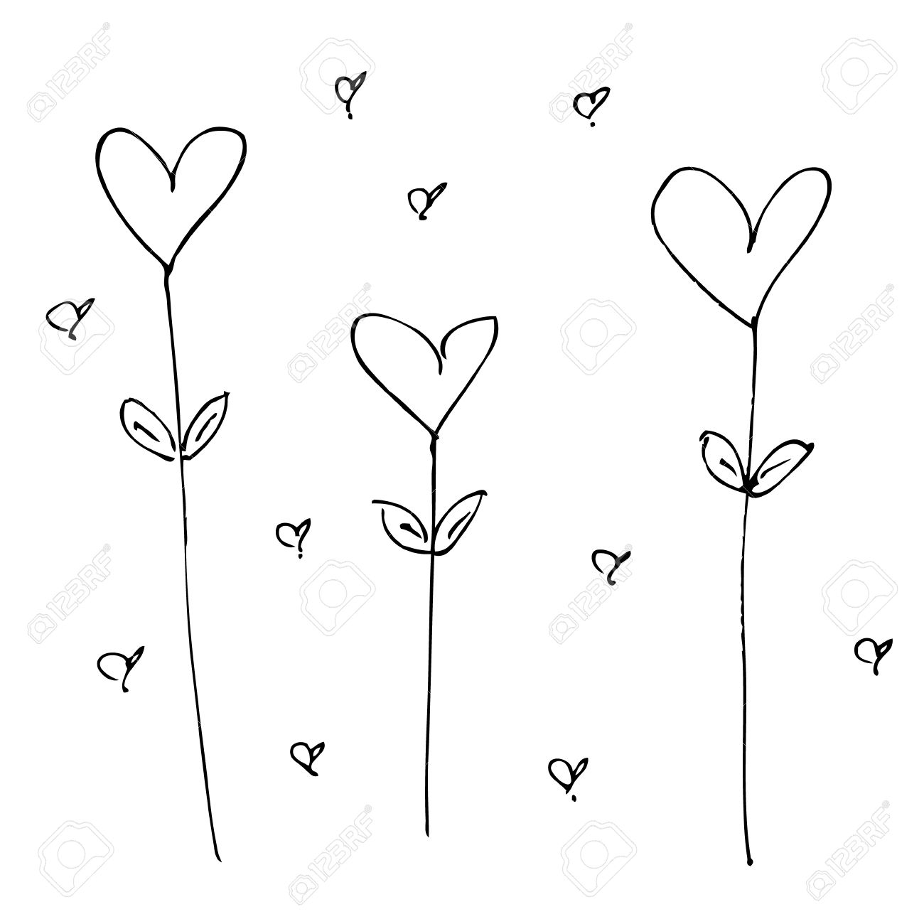 1300x1300 Drawn Hand Love Heart