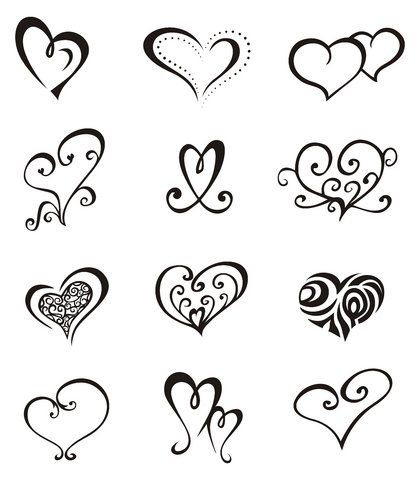 420x480 Gallery Cute Heart Drawings Easy,