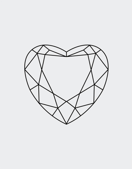 Heart Diamond Drawing at GetDrawings | Free download