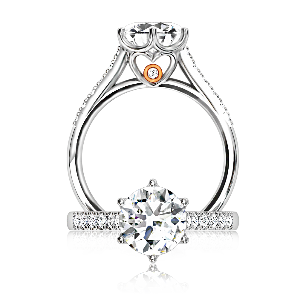 1024x1024 The Browns Queen Of My Heart Diamond Ring Browns Jewellers